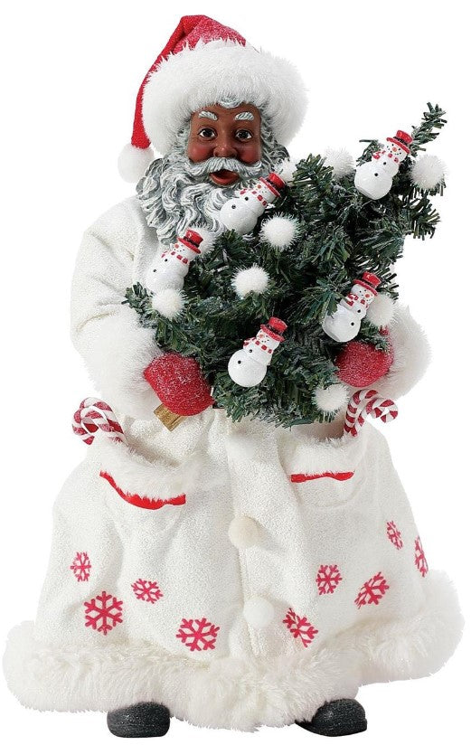 Snowy Wishes - Possible Dreams Black Santa