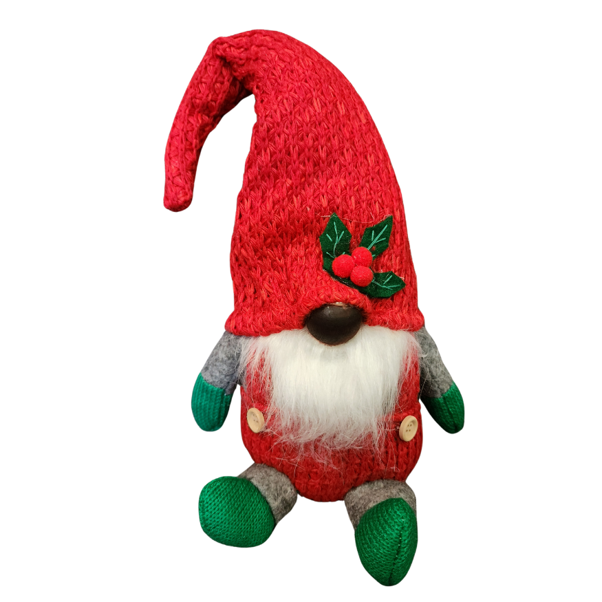 Holly Hat Gnome