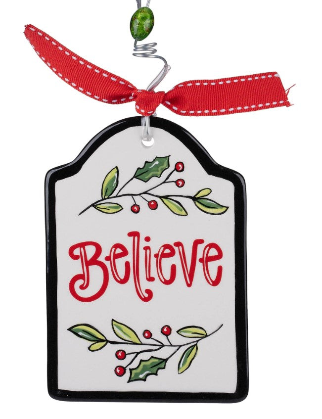 Believe Flat Ornament - Glory Haus