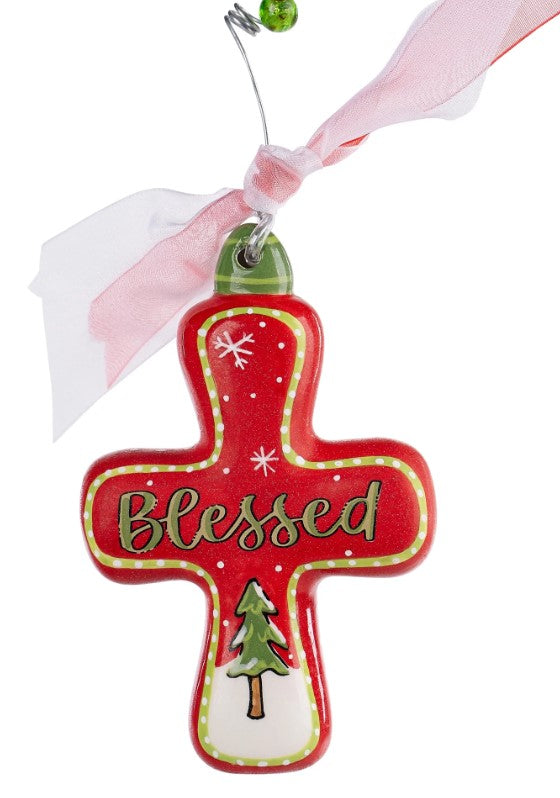 Blessed Christmas Tree Ornament - Glory Haus