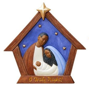 Black Nativity Flat Ornaments