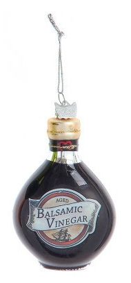 Noble Gems Glass Italian Food Ornaments, Assortment of 4 - Kurt Adler