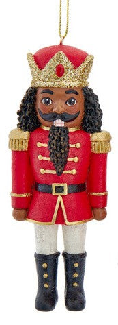 4.25" African American Prince & Princess Nutcracker, Assortment of Two - Kurt Adler