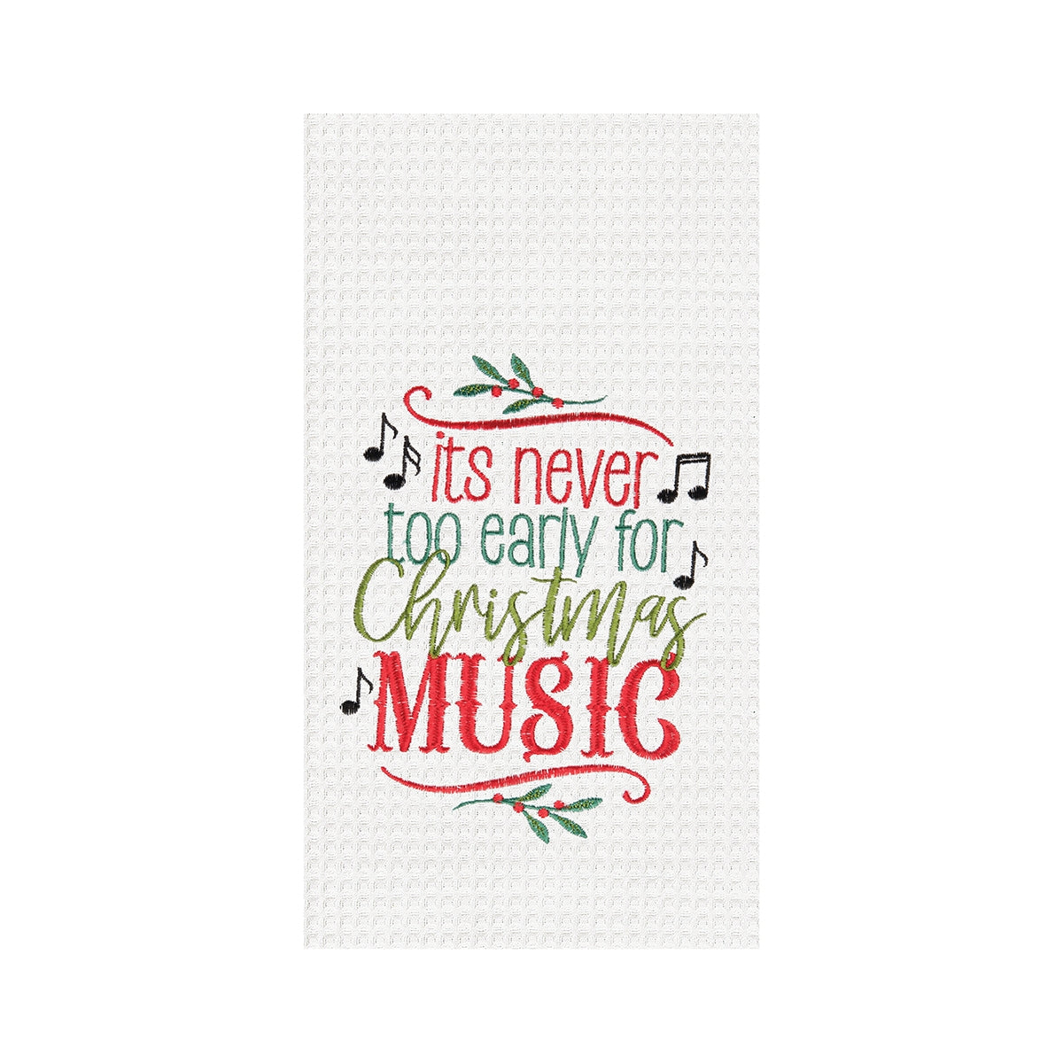 Christmas Music Towel