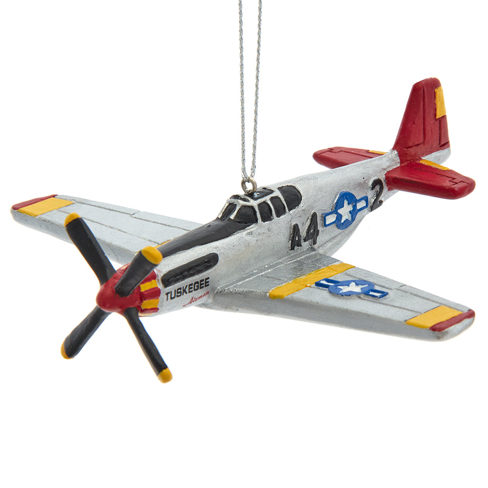 Tuskegee Airplane Ornament - Kurt Adler