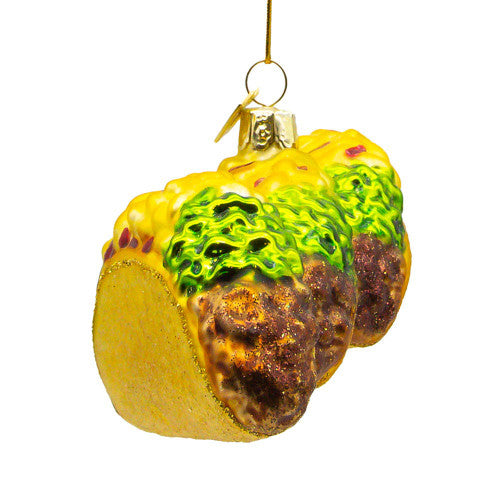 Noble Gems™ Glass Tacos Ornament - Kurt Adler