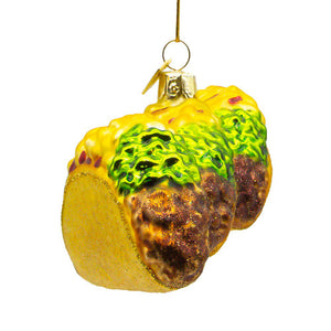 Noble Gems™ Glass Tacos Ornament - Kurt Adler