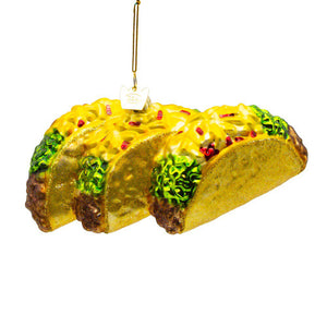 Noble Gems™ Glass Tacos Ornament - Kurt Adler