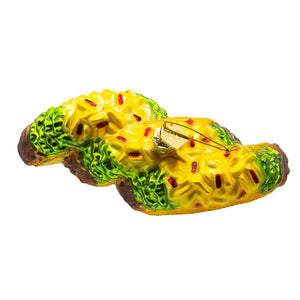 Noble Gems™ Glass Tacos Ornament - Kurt Adler