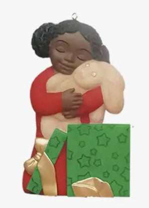 African American Girl Ornaments