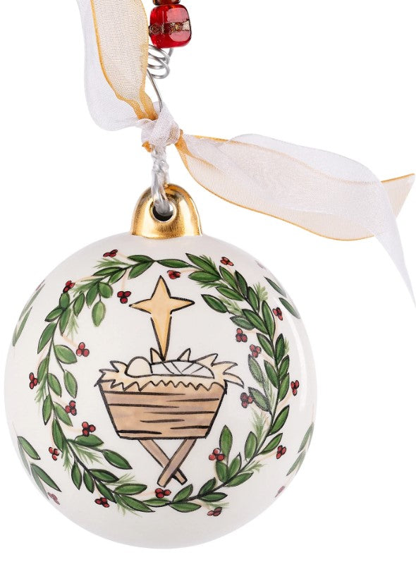 Let Us Adore Him Ornament - Glory Haus