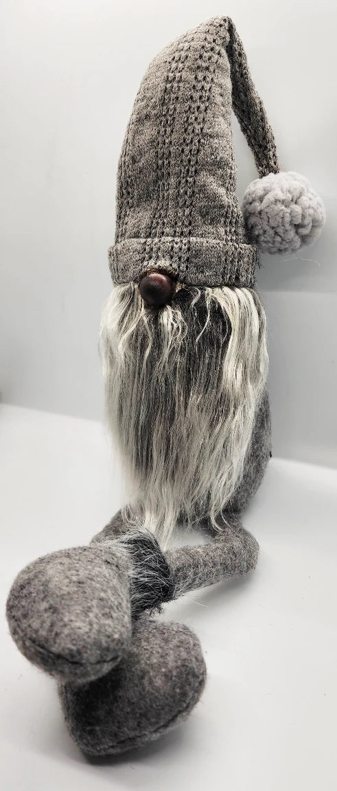Gnome with Gray Sweater