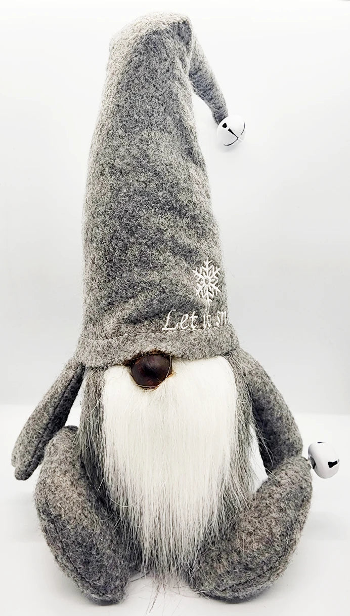 Let It Snow Gnome with Jingle Bells