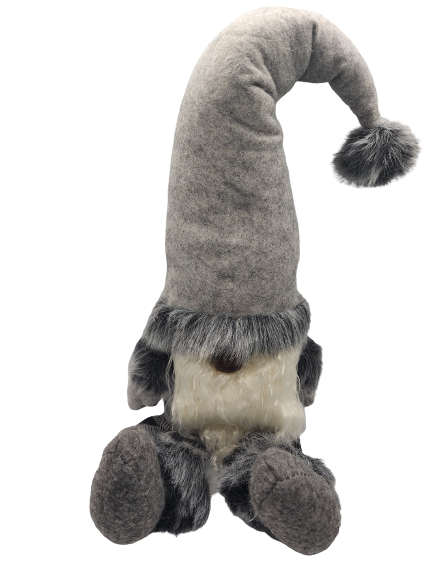 Gray Stipe Mr. Baggy Pants Gnome