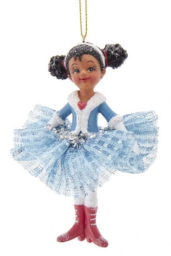 Black Ballerina Ornaments