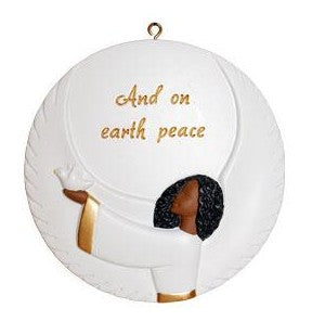 African American Angel Wing Ornaments