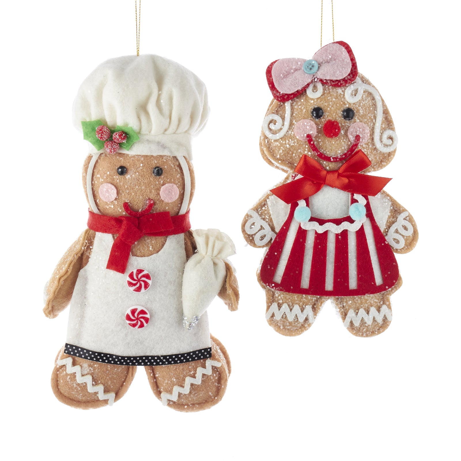 Gingerbread Chef Ornaments