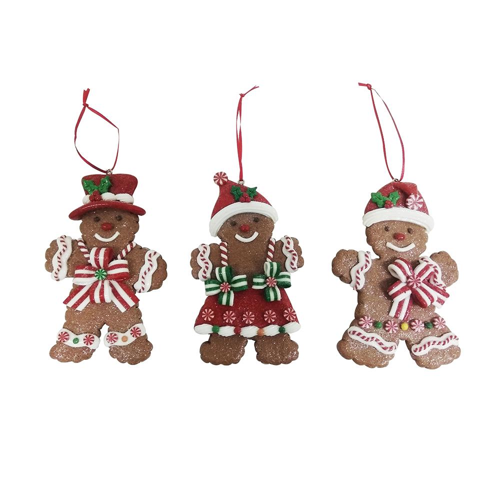 Gingerbread Family Ornament
