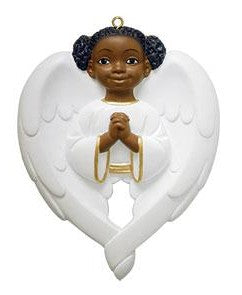 Black Angel Ornaments