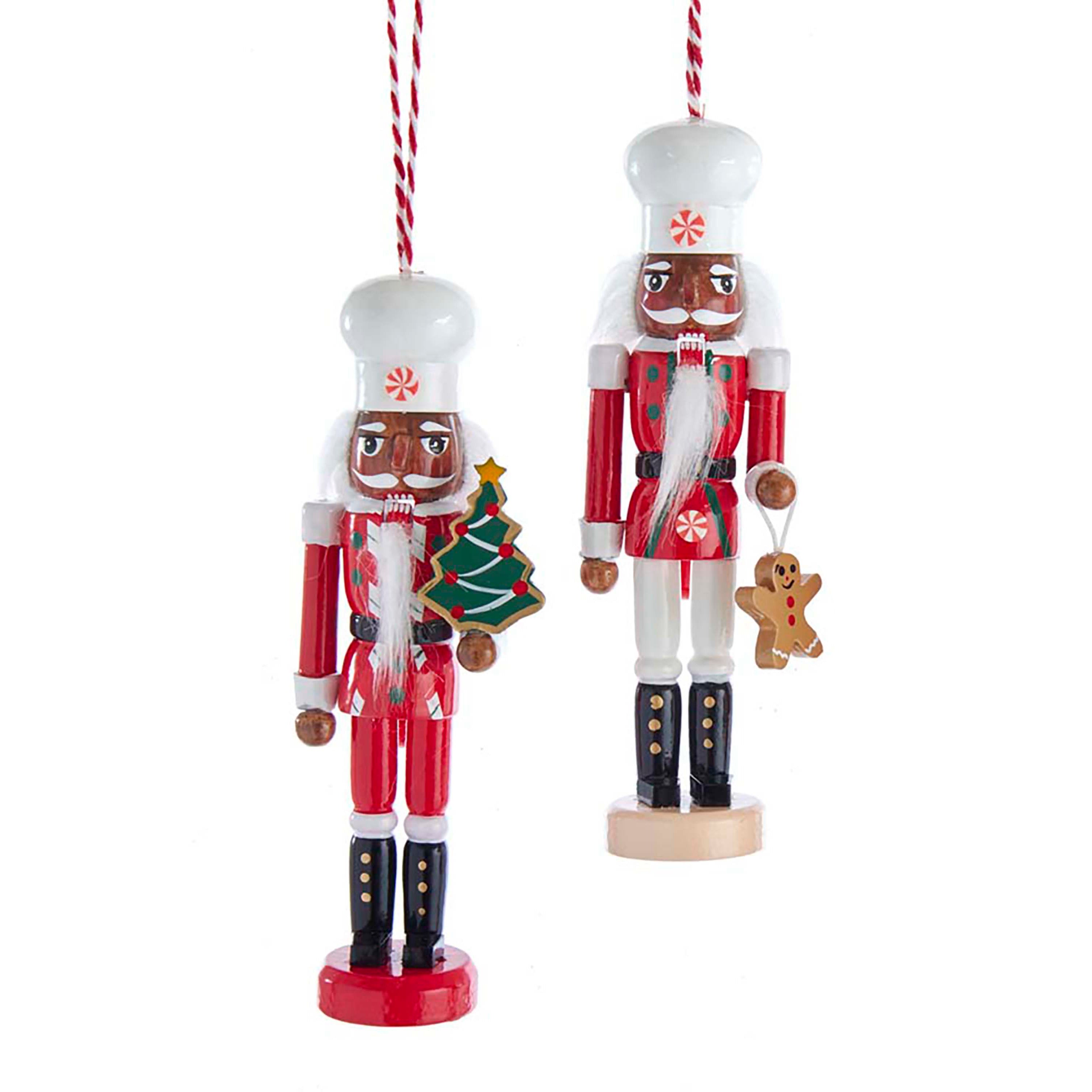 African American Chef Nutcracker Ornament - Thumbnail 4